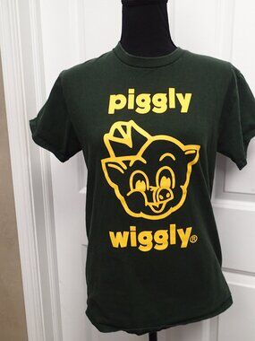 Piggly Wiggly Green TShirt Size Small